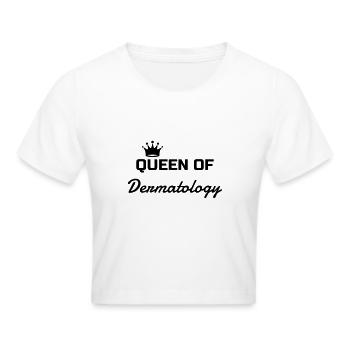 Dermatologie / Dermatologe / Dermatologin / Job - Frauen Cropped T-Shirt - Weiß - Vorne - Marisol (170cm)