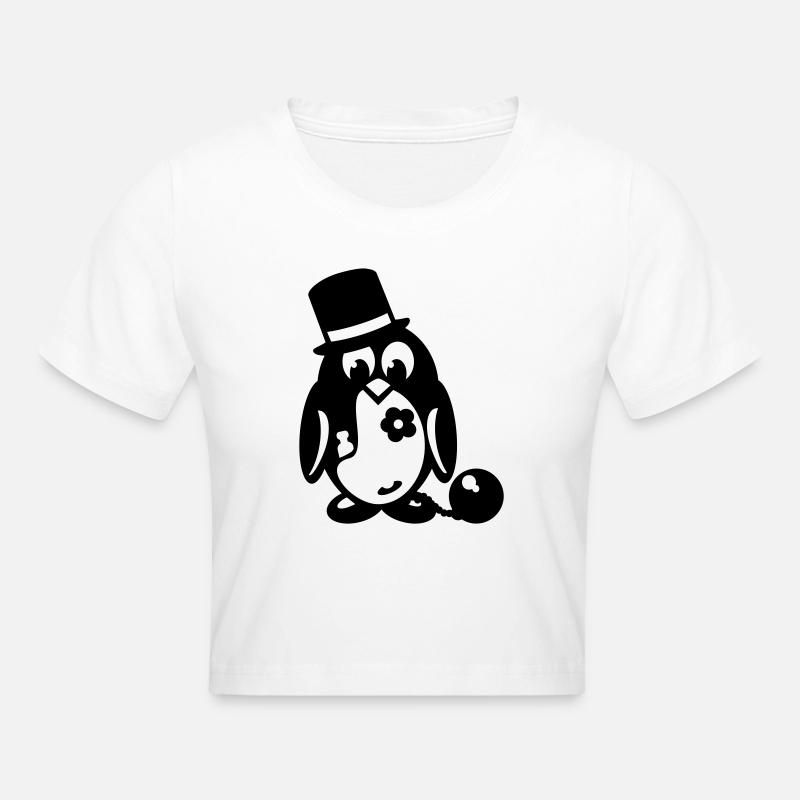 pingouin baccalauréat - Crop top - blanc