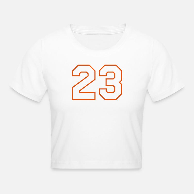 23 - Crop top - blanc