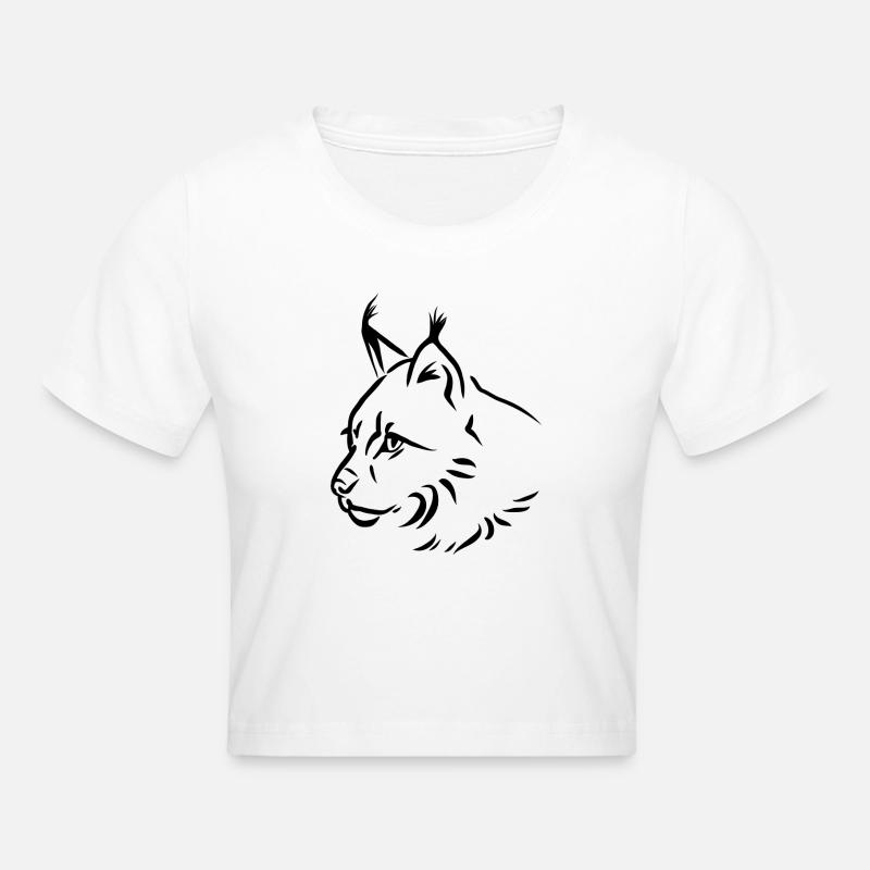 Lynx - Crop top - blanc