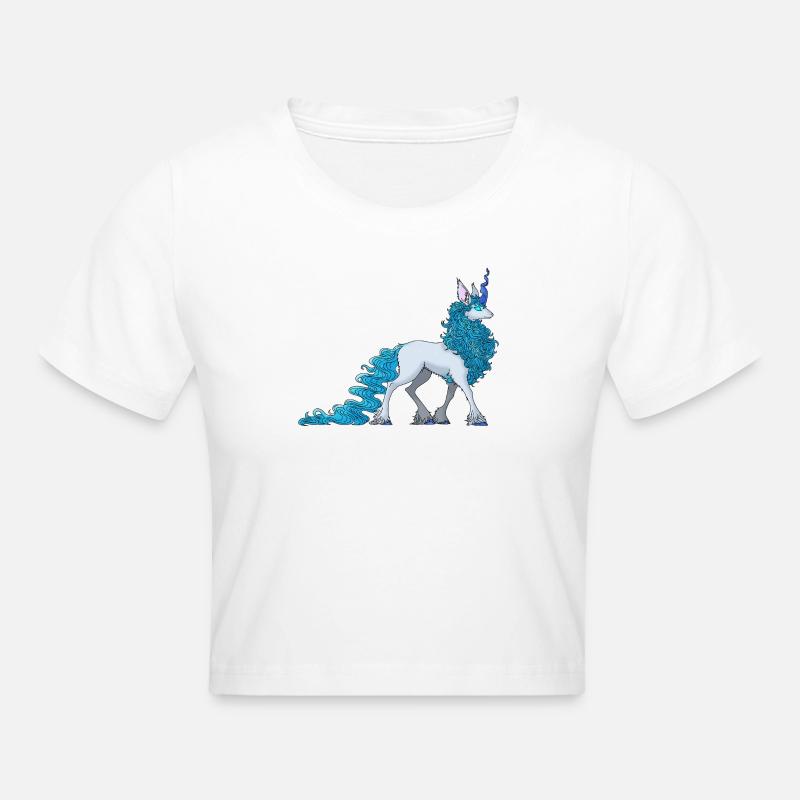 Cornelune - Crop top - blanc