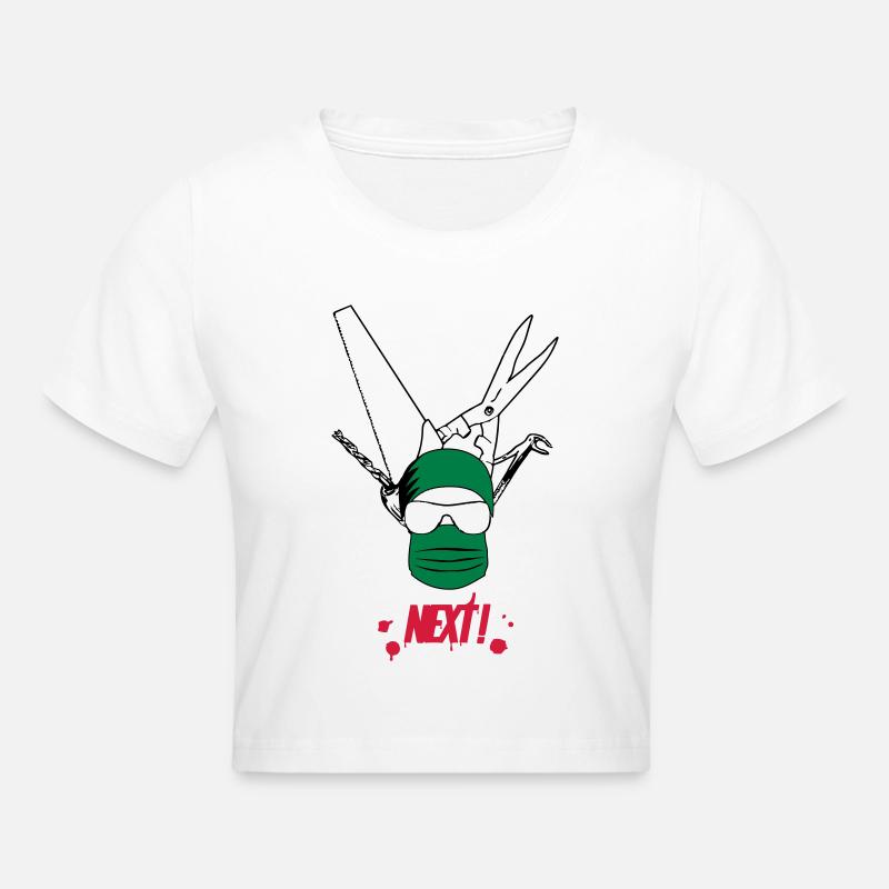 Chirurgien - Crop top - blanc