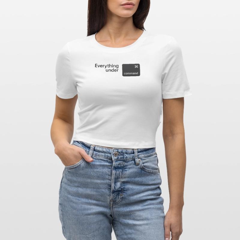 Everything under command Cropped T-Shirt
