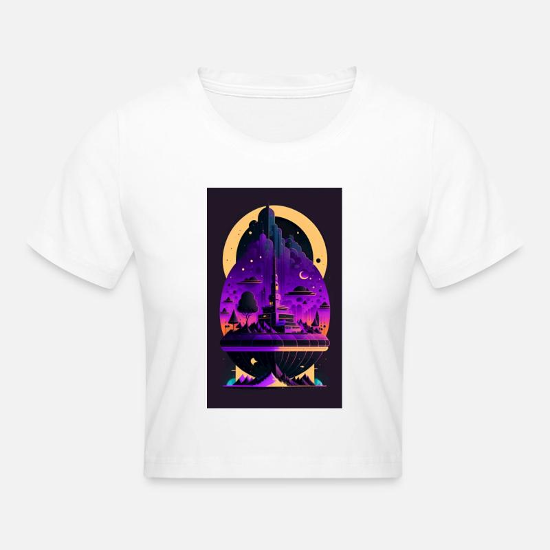 ORIGINAL ART - Crop top - blanc