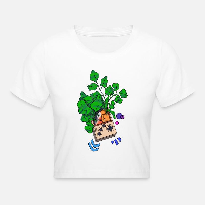 Garçon de ferme - Crop top - blanc