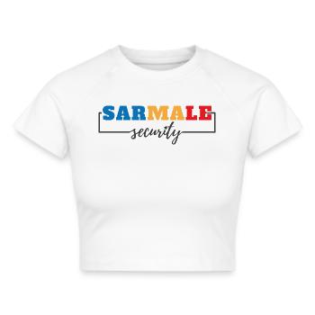 Sarmale Sicherheit - Frauen Cropped T-Shirt - Weiß - Vorne - Marisol (170cm)