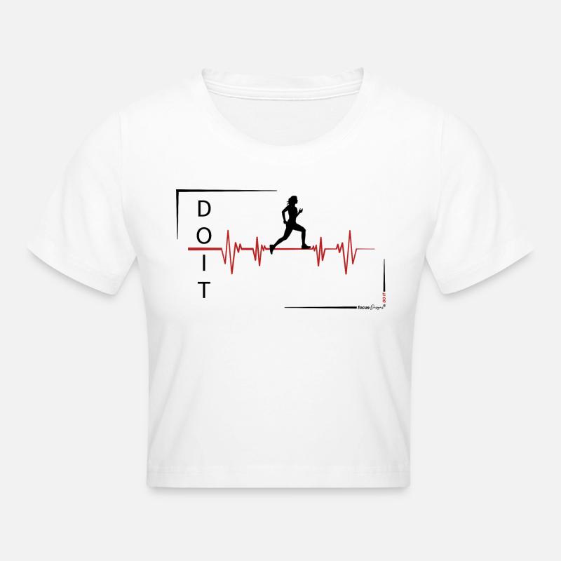 Pulse - Coureur - Crop top - blanc