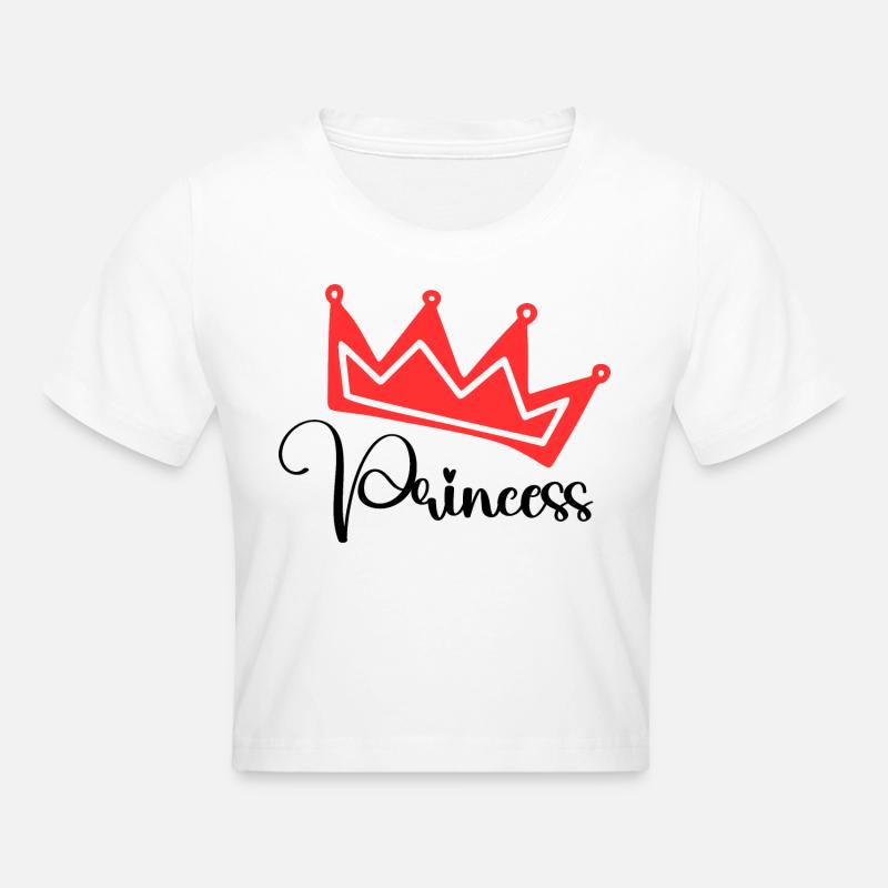Princesse - Crop top - blanc