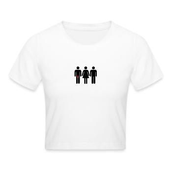 Relation cocu - Crop top - blanc - Devant - Marisol (170cm)