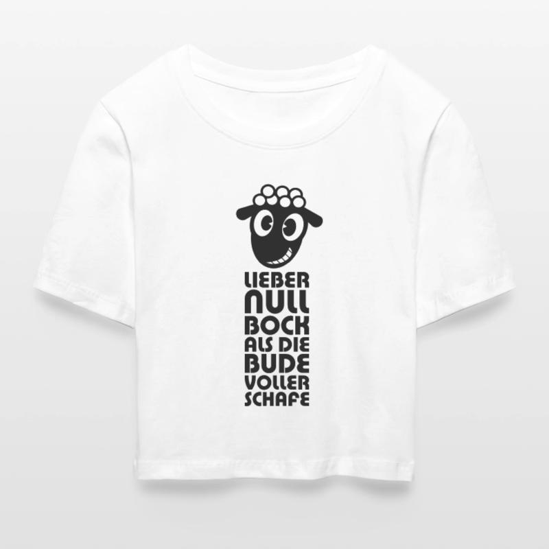 Null BockVersion 2 Frauen Cropped T-Shirt
