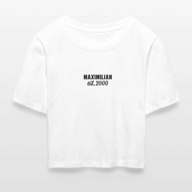 Maximilian est 2000 Frauen Cropped T-Shirt