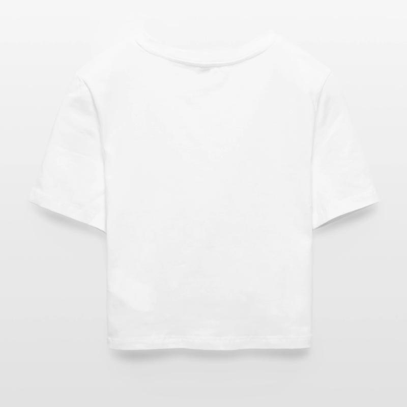 Don't Trust Them – Dark Statement Graphics Cropped T-Shirt