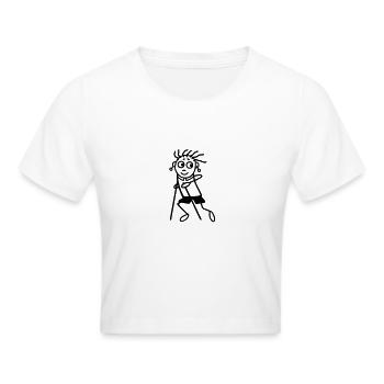 Marche nordique 2 - Crop top - blanc - Devant - Marisol (170cm)