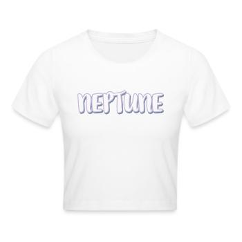 NEPTUNE Astro - Cropped T-Shirt - white - Front - Marisol (170cm)