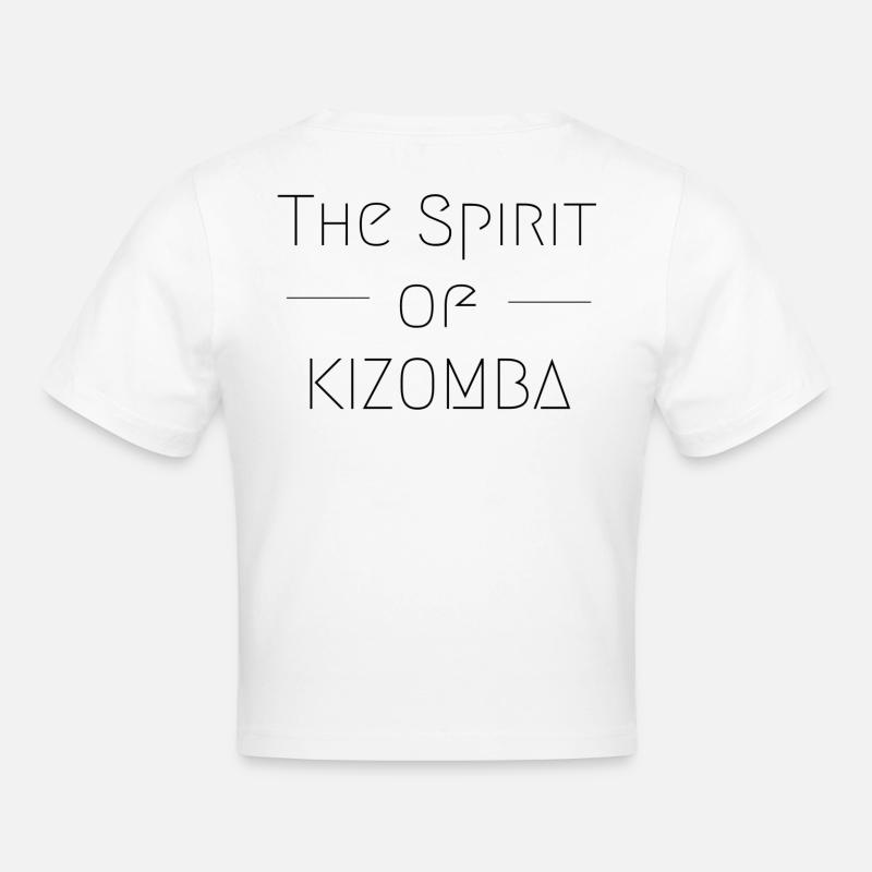 de Kizomba Noir - Crop top - blanc