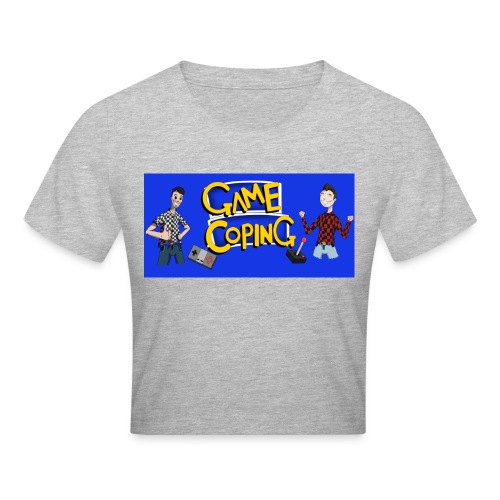 Game Coping Happy Banner - Cropped T-Shirt