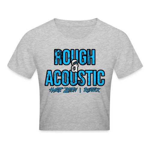 Rough & Acoustic Logo - Crop T-Shirt