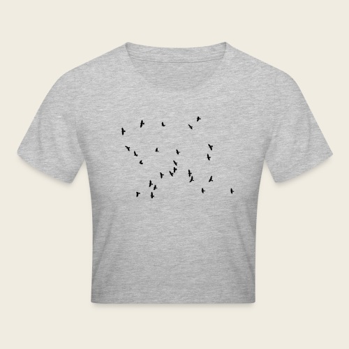 Flying birds - Crop T-Shirt
