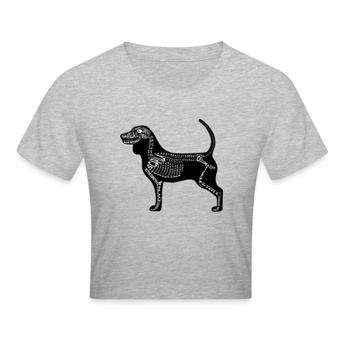 Beagle - Croppad T-shirt