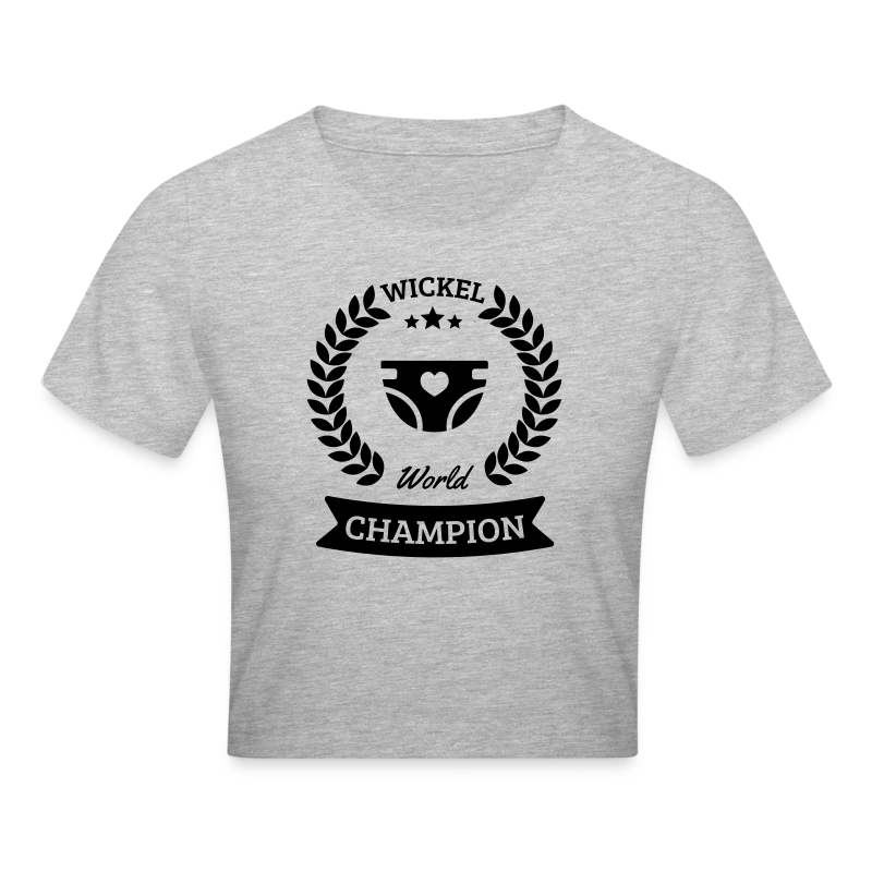 Baby Wickel World Champion - Crop T-Shirt