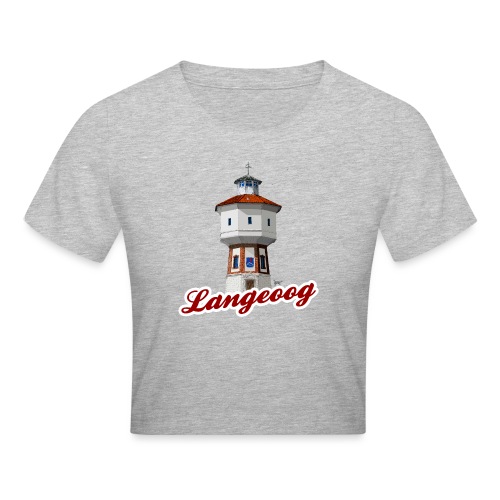 Bronko55 No.59 – Langeoog Wasserturm - Cropped T-Shirt