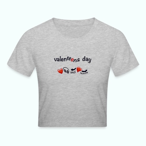 valenteens day - Crop T-Shirt
