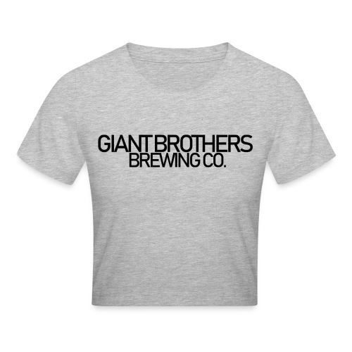 Giant Brothers Brewing co SVART - Croppad T-shirt