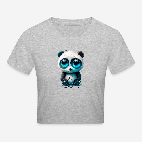 sweet panda bear - Cropped T-Shirt