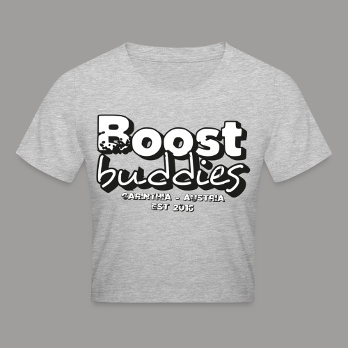 boost buddies vertical - Crop T-Shirt
