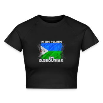 Djibouti - Crop top - noir - Devant - Marisol (170cm)