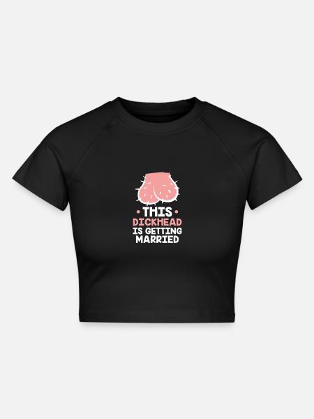 Junggesellenabschied - Cropped Frauen Organic T-Shirt - Schwarz