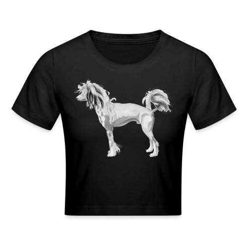 Chinese Crested Dog - Cropped T-Shirt