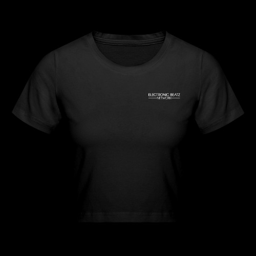 Electronic Beatz Network (snow) - Crop T-Shirt