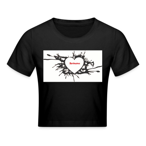 suriname heart - Crop T-Shirt