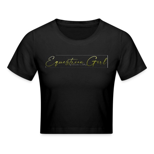 Equestrian Girl Reitsport - Cropped T-Shirt