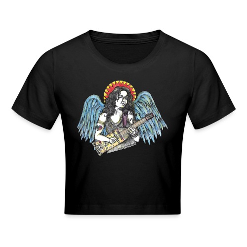 Angelita guitarrista - Croppad T-shirt