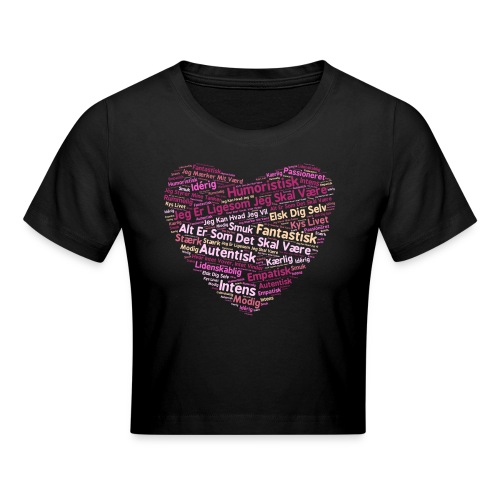 Hjerte - Crop T-Shirt