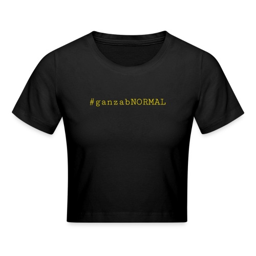 #ganzabNORMAL_Classic - Crop T-Shirt