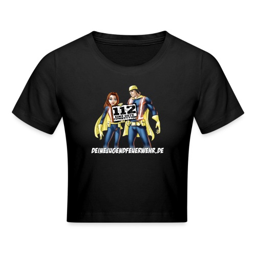 Superhelden & Logo - Crop T-Shirt