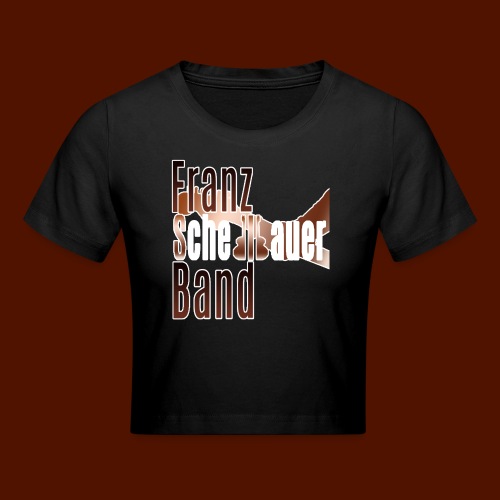 FSB logo brown - Crop T-Shirt