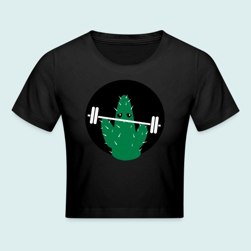 lifting cactus - Crop T-Shirt