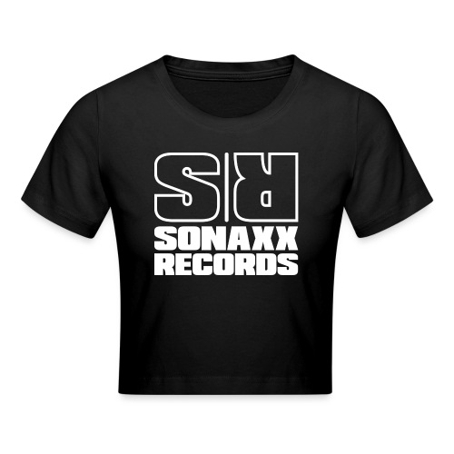 Sonaxx Records_I LIKE TECHNO MORE THAN PEOPLE_quad - Cropped T-skjorte