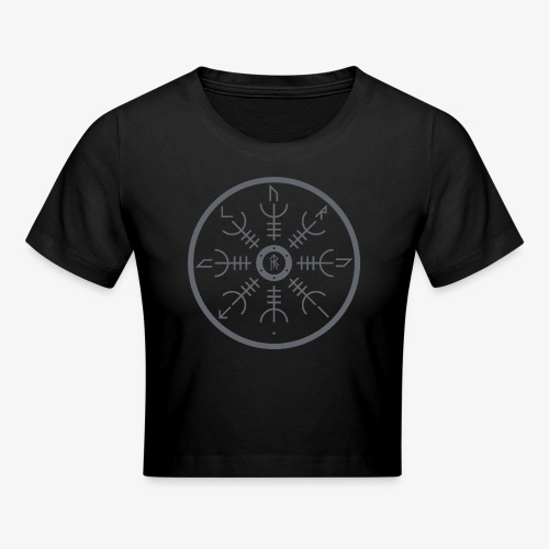 Schild Tucurui (Grau 1) - Crop T-Shirt