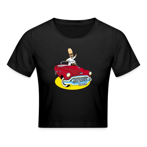 Herr Bohnemann im Buick - Crop T-Shirt