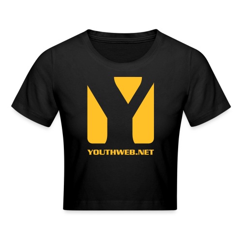 yw_LogoShirt_yellow - Crop T-Shirt