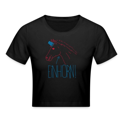 Einhorn - Crop T-Shirt