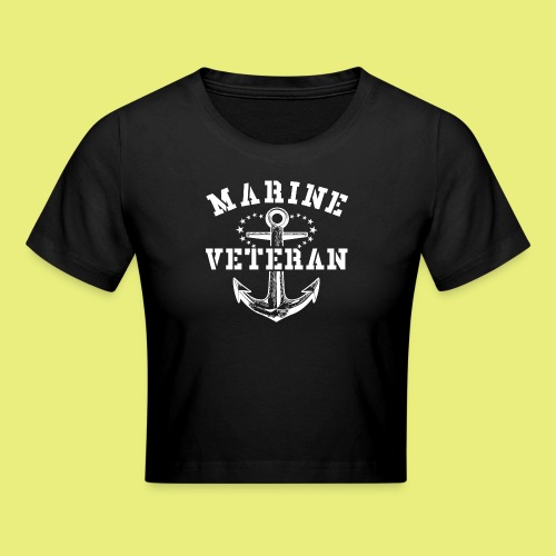 Marine Veteran - Cropped T-Shirt