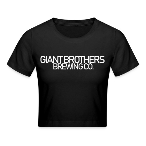 Giant Brothers Brewing co white - Croppad T-shirt