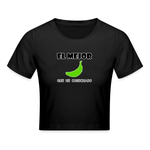 plátano verde - Camiseta crop