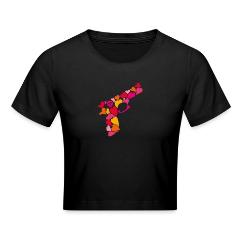 Lovegun - Croppad T-shirt